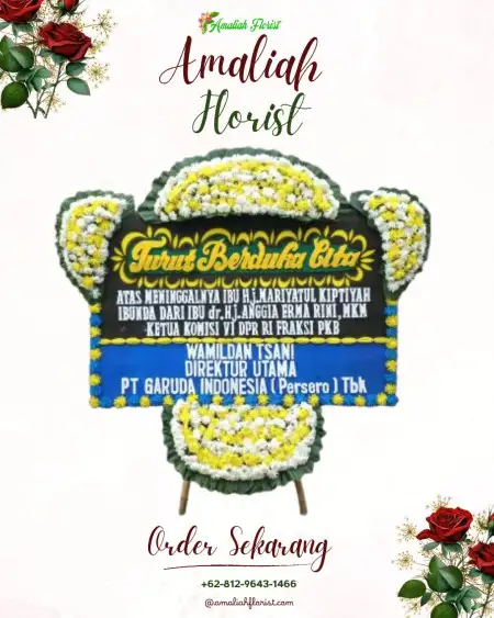 Papan Bunga Duka Cinta Mulya